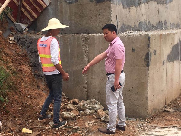 益娄高速公路总经理现场指导工作